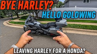 Download lagu BYE HARLEY?! LEAVING HARLEY FOR A HONDA?| 2025 HONDA GOLDWING TEST RIDE AND FIRST IMPRESSIONS!#honda mp3