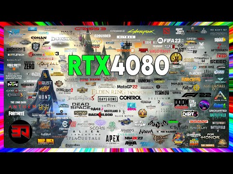 RTX 4080 Test in 200 Games - 1080p
