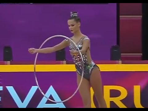 Ekaterina Selezneva Hoop Music and Performance 2019 World Championships Hoop Final