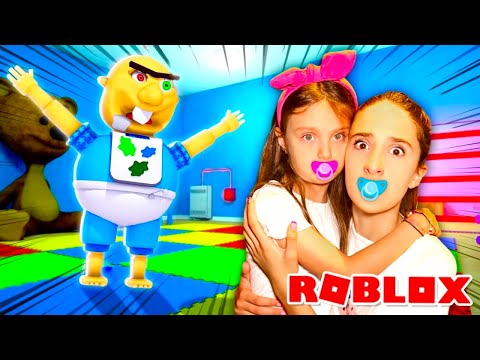SCAPPIAMO dall’ASILO di ROBLOX 😱 •Escape Baby Bobby’s Daycare•