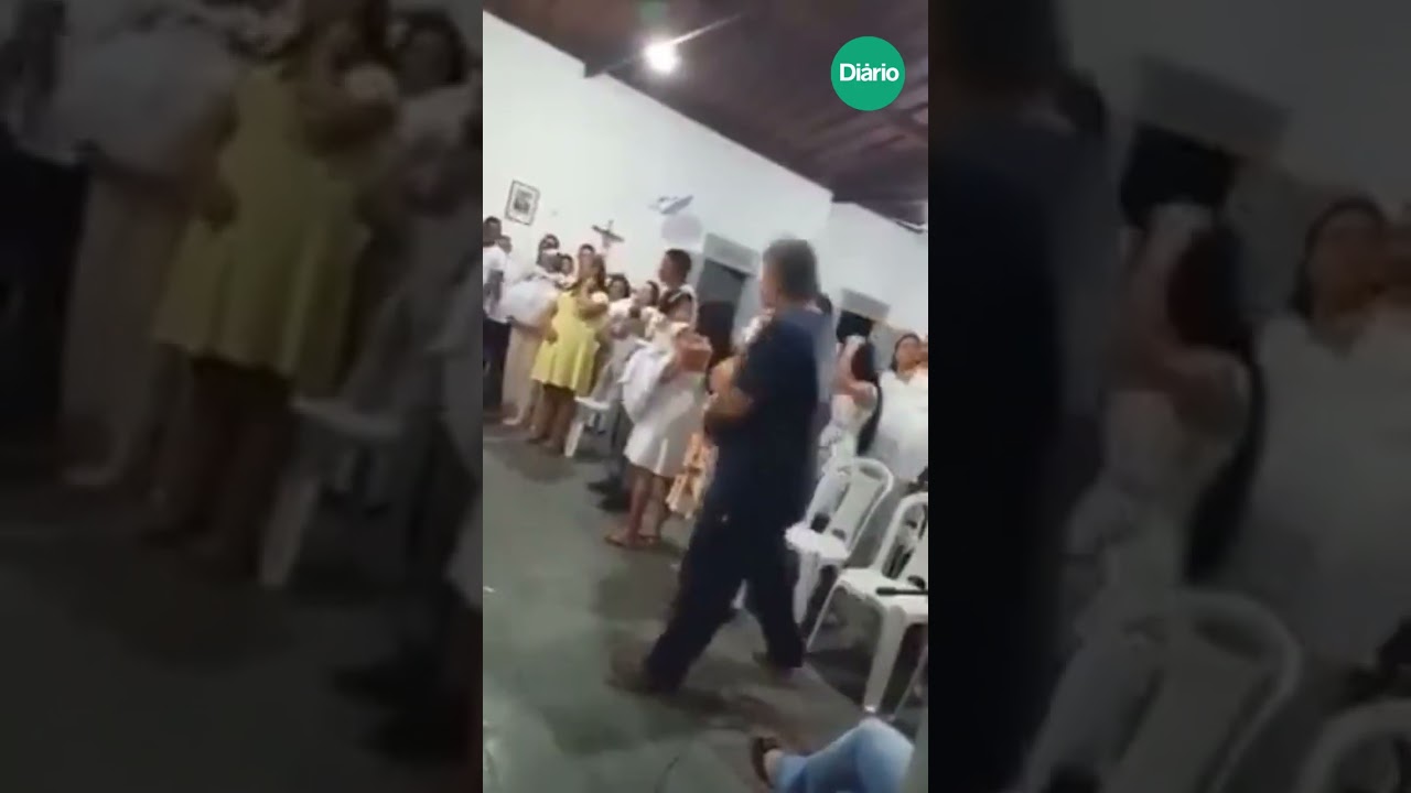 Imagem da notícia Padre expulsa padrinho de batizado por esquecer nome da afilhada; veja vídeo