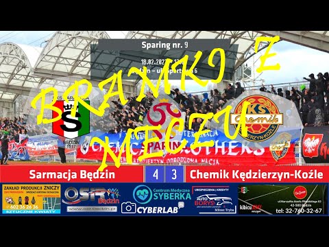 Bramki ze sparingu: Sarmacja Będzin 4:3 (2:1) Chemik Kędzierzyn-Koźle