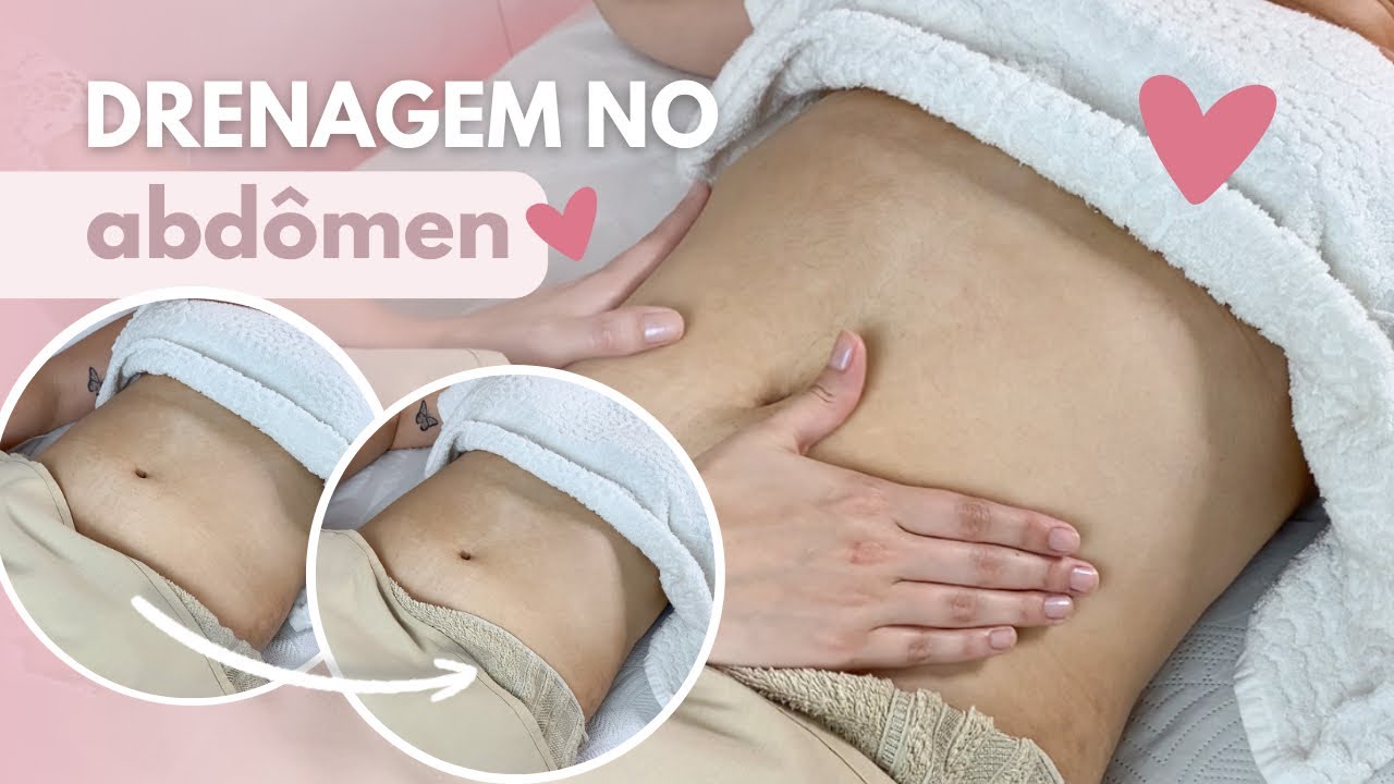 HOW TO DO LYMPHATIC DRAINAGE IN THE BELLY