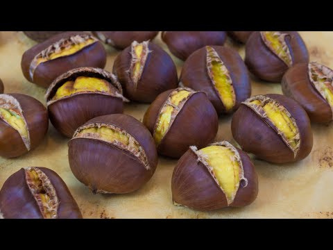 The big secret | How to easily peel chestnuts - how to prepare chestnuts