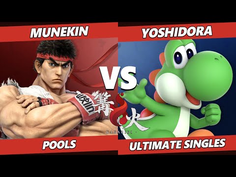 Kagaribi 6 - Munekin (Ryu) Vs. Yoshidora (Yoshi) SSBU Ultimate Tournament