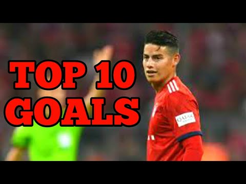 James Rodriguez ⚫Top 10 goals ever in football