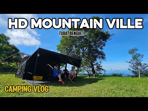 COZY MOUNTAIN CAMPING AT HD MOUNTAIN VILLE | TUBA BENGUET CAR CAMPING ADVENTURE | BLACKDOG AIR VILLA