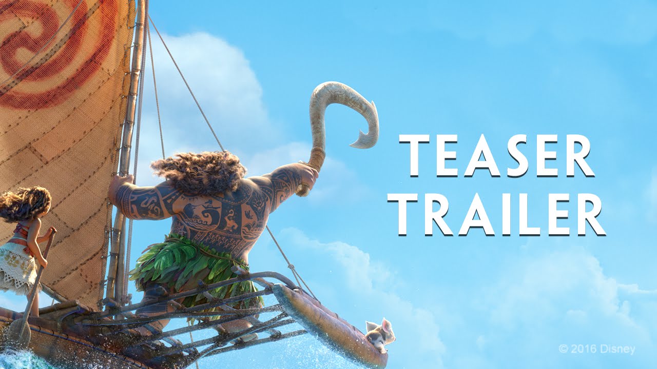 Moana Official US Teaser Trailer - YouTube