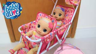 NINA E HANNA ESTÃO ANIMADAS PRA PASSEAR