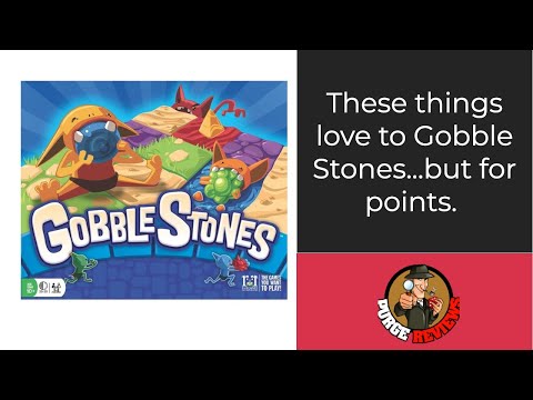 The Purge: # 2303 GobbleStones: An abstract things gobbling up those stones for points