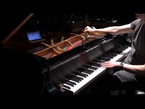 Concert piano tuning demonstration with before and after musical examples