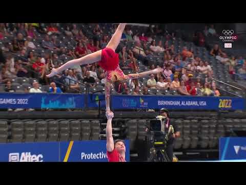 THE WORLD GAMES 2022 | Acrobatic Mixed Pair Champions