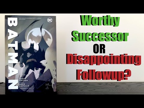 Batman by Scott Snyder & Greg Capullo Omnibus Vol 2 Review!