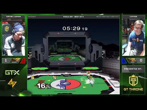 TSM RB | Leffen (White Fox) vs. Lovage (Blue Fox) | SSBM Pools | GTX