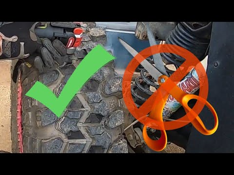 Cutting tires the EASY way! (for more traction)