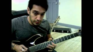 How to play &#39;Electric Crown&#39; by Testament Guitar Solo Lesson