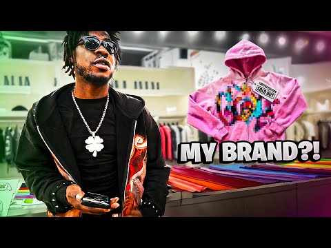 Punga Designs His Own Clothing Brand..