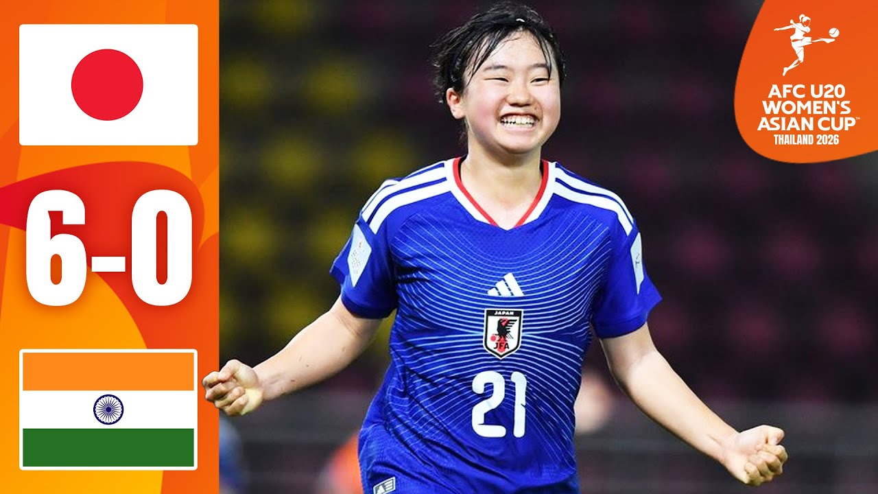 Japan U20 vs India U20 Highlights