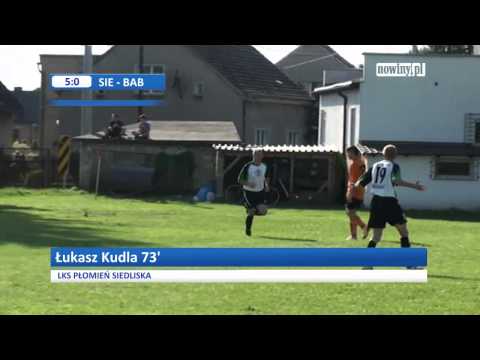 Płomień Siedliska - Sparta Babice II 8:0