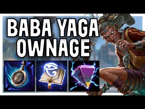 THIS IS WHY BABA IS STILL BEING PLAYED - Baba Yaga Mid Ranked Conquest
