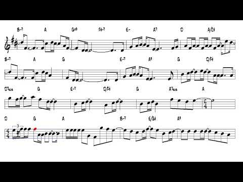 George Benson Nothing Gonna Change My Love Tenor Sax