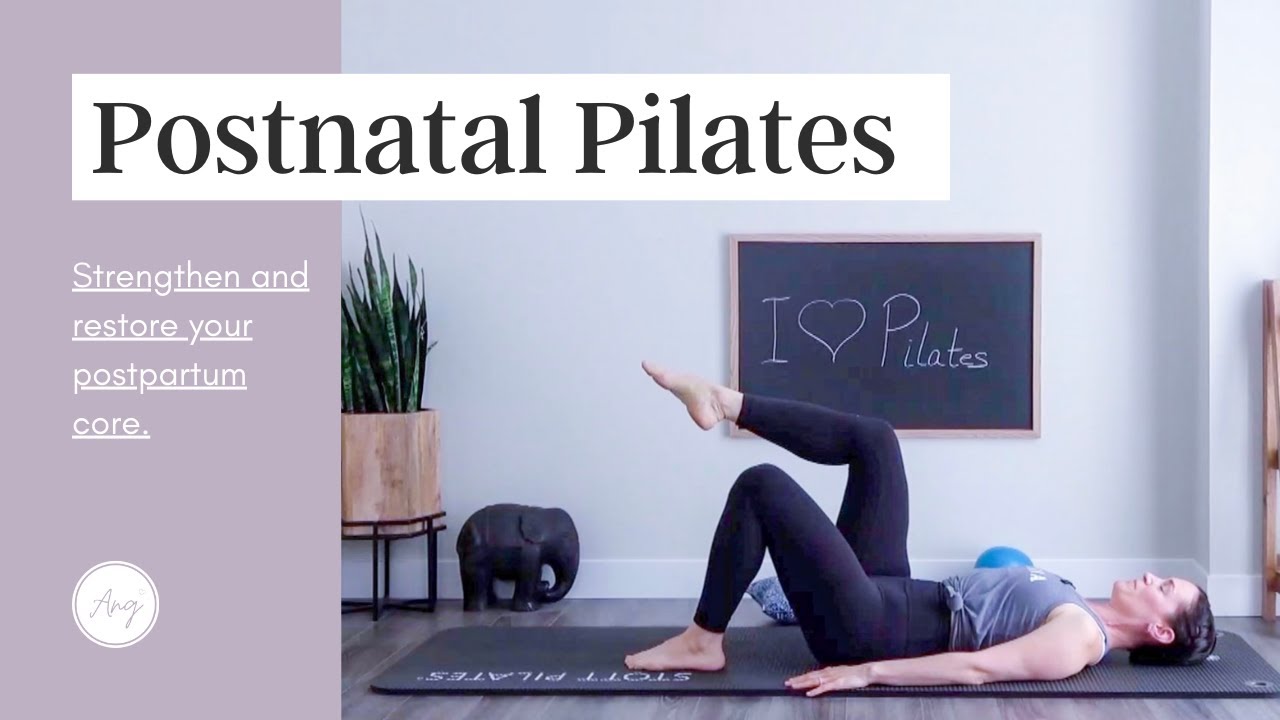POSTNATAL PILATES WORKOUT || Heal Diastasis Recti || Gentle + Restorative Postpartum || 25 MINS