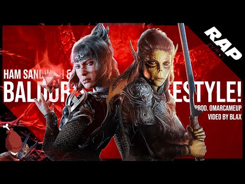 BALDUR'S GATE 3 RAP | "BALDUR'S GATE FREESTYLE!" | Ham Sandwich & Shwabadi [Dungeons & Dragons Song]