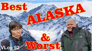 TAKE THE GOOD WITH THE BAD IN ALASKA. Planning RV Travel. RV Fulltime Living. RV COUPLE Trip Summary