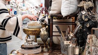 Prepping my Antique Booth For the Weekend | Vlogmas Day 19