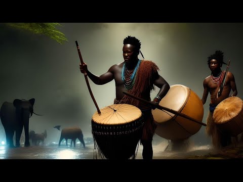 Jungle Drum | African Drum Beat | Lofi Bear