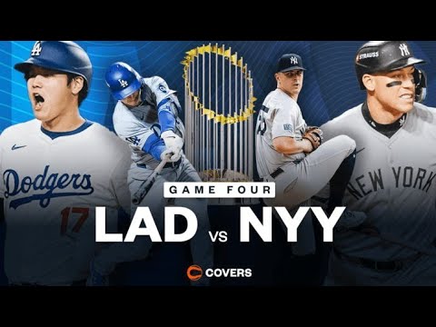 Dodgers vs Yankees (10-29-2024) WS Game 4 Full game