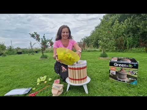 Unboxing af Green it frugtpresser