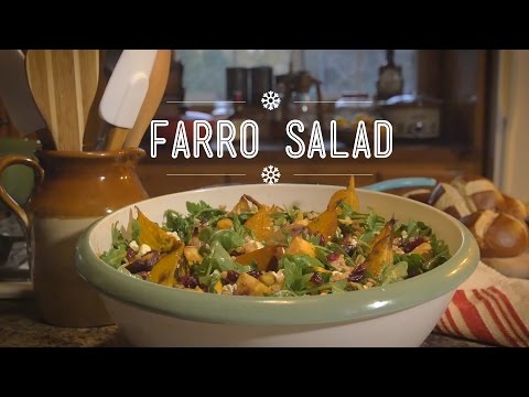 Roasted Root Vegetable and Farro Salad | Hungry for: Après-ski