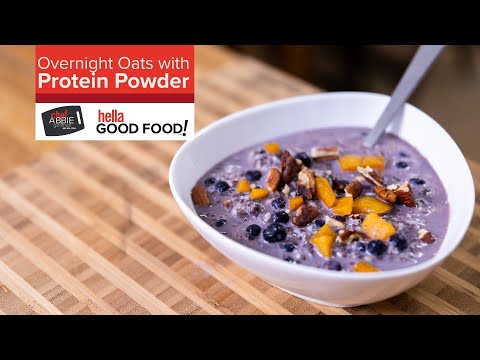 Overnight Oats with Protein Powder