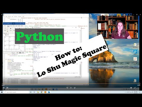 Python Lo Shu Magic Square