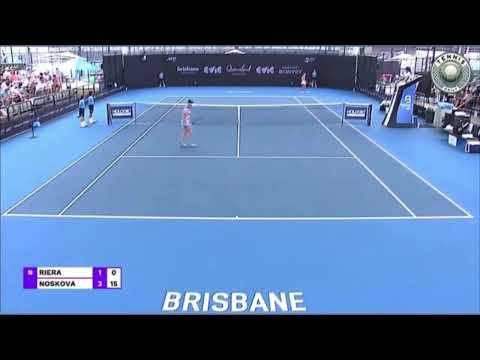 Linda Noskova vs Julia Riera | Brisbane 2024 Third Round
