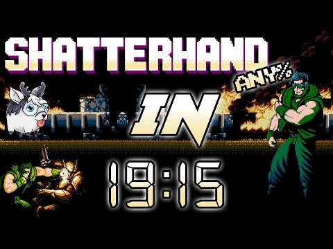 Shatterhand Any% in 19:15 (Current World Record)