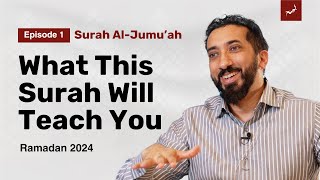 Download lagu The Secrets Behind These Ayat | Ep. 1 | Surah Al-Jumu'ah | Nouman Ali Khan | Ramadan 2024 mp3