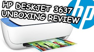Video thumbnail for HP DeskJet 3637 All in One Wi-Fi Printer Review 2017 (UNBOXING) by ComputerSluggish