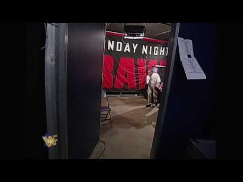 WWF Raw 5/27/1996 - Goldust Attends to Ahmed Johnson