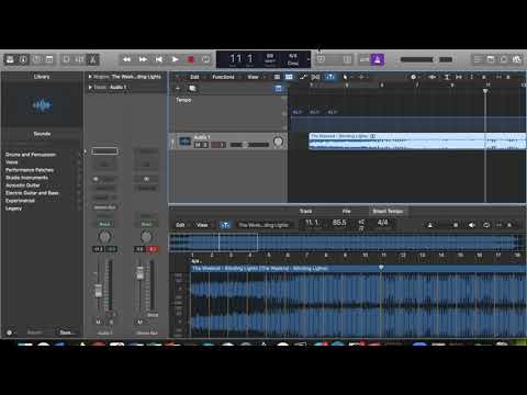 Import an MP3 into Logic Pro X and Sync With Click Track