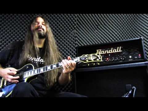 Randall Diavlo RD100 - Black Winter Demo - Metal