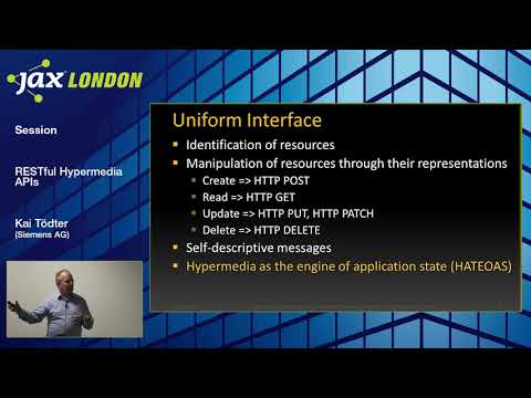 JAX London 2017 Session: Kai Tödter - RESTful Hypermedia APIs