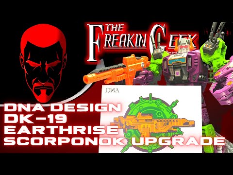 DNA Design DK-19 Earthrise Scorponok UPGRADE KIT: EmGo's Transformers Reviews N' Stuff