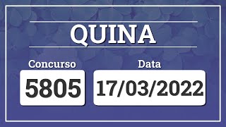 Capa de QUINA 5805