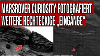 Marsrover Curiosity fotografiert weitere "Eingänge" auf dem Mars