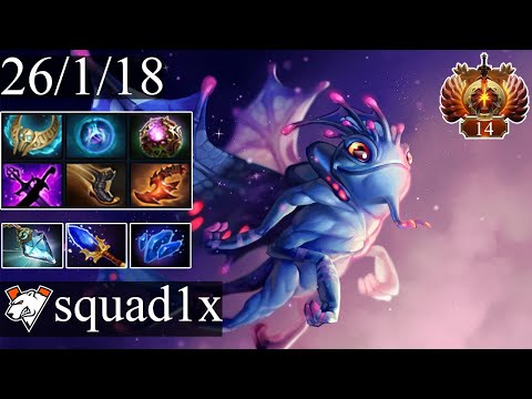 VP.squad1x - Puck | Midlane Gameplay Dota 2 Patch 7.32d