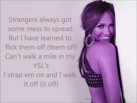 Jennifer Lopez -Mile in these shoes w/ Lyrics