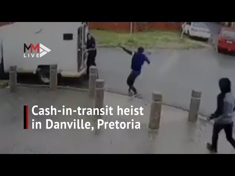 Cash-in-transit van robbed by gunmen in Pretoria