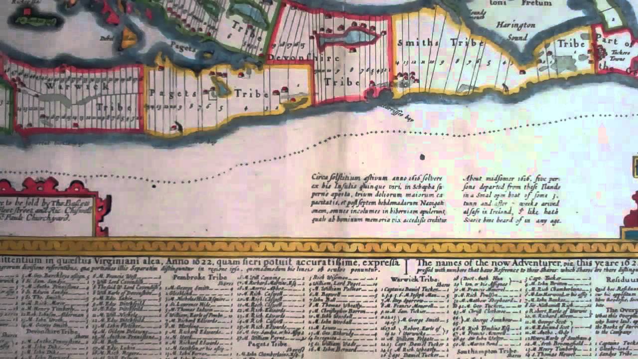 Bermuda by John Speed, 1676.